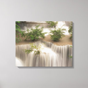 Huai Mae Khamin Waterfall Thailand Canvas Print