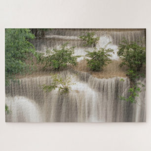 Huai Mae Khamin Waterfall   Thailand Jigsaw Puzzle