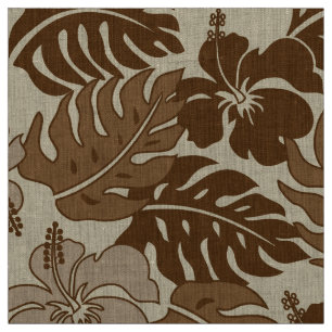 Huakini Bay Hawaiian Hibiscus Vintage Floral Fabric