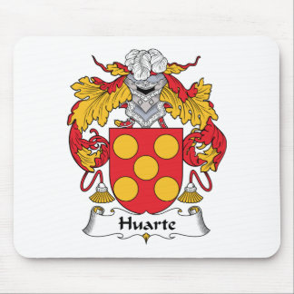 Huarte Family Crest Mouse Pad