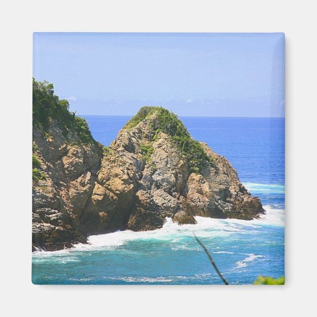 Huatulco Coastline Magnet (Front)
