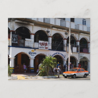 Huatulco street 6 postcard