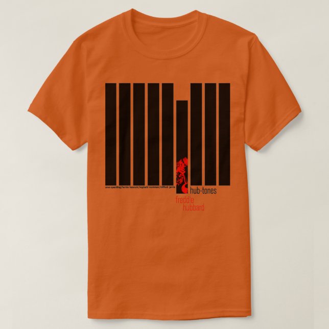 Hub Black Tones T-Shirt (Design Front)