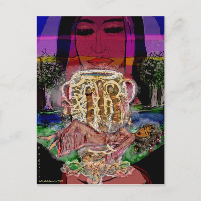 hub large postcard (Front)