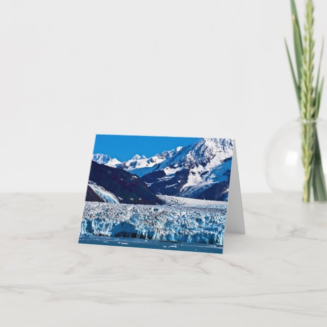 Hubbard Glacier, Alaska Greeting card (Front)