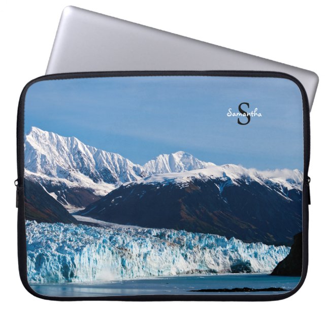 Hubbard Glacier, Alaska Laptop Sleeve (Front)