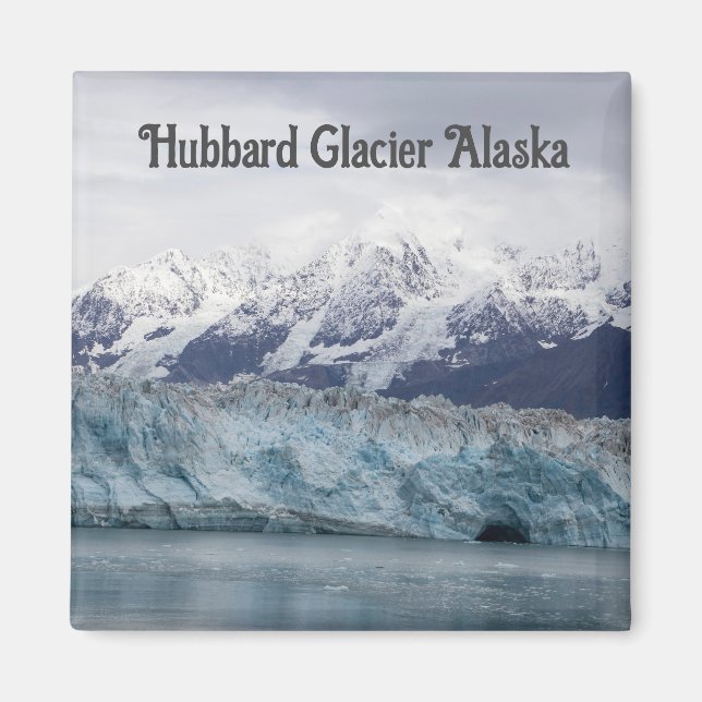 Hubbard Glacier Alaska Magnet (Front)
