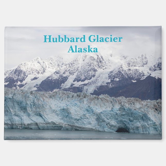 Hubbard Glacier Alaska Magnet (Front)