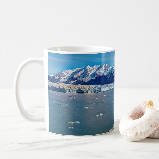 Hubbard Glacier, Alaska Mug (With Donut)