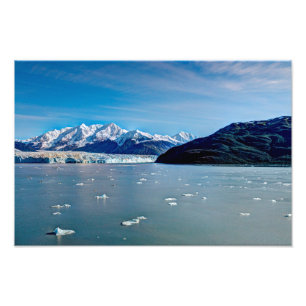 Hubbard Glacier, Alaska Photo print