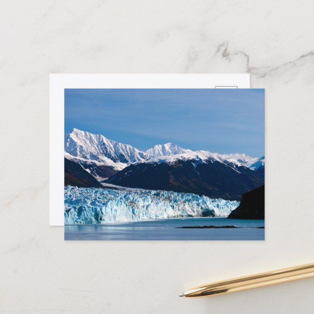Hubbard Glacier, Alaska Postcard (Front/Back In Situ)