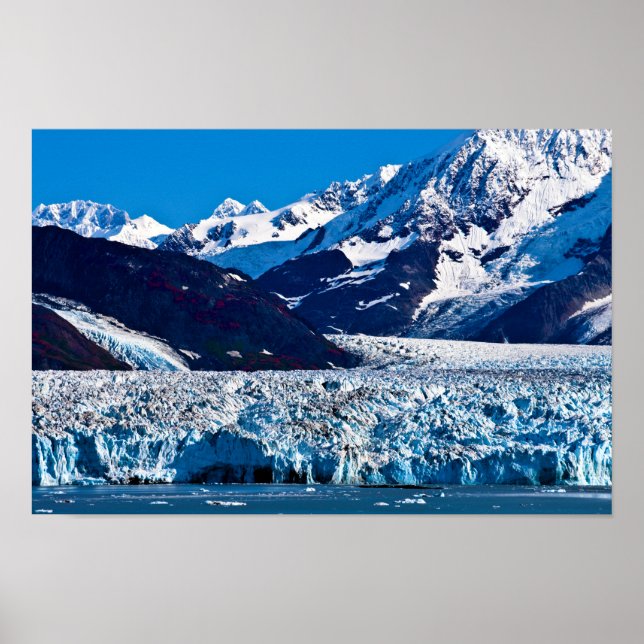 Hubbard Glacier, Alaska Poster (Front)