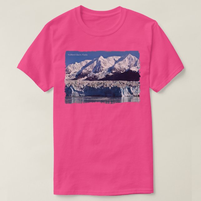 Hubbard Glacier Alaska USA TShirt (Design Front)