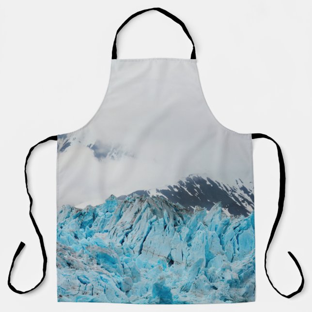 Hubbard glacier from a ship in Alaska Apron (Front)