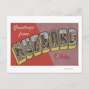 Hubbard, OhioLarge Letter ScenesHubbard, OH Postcard