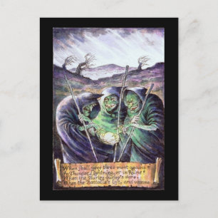 Hubble Bubble Toil And Trouble Postcard