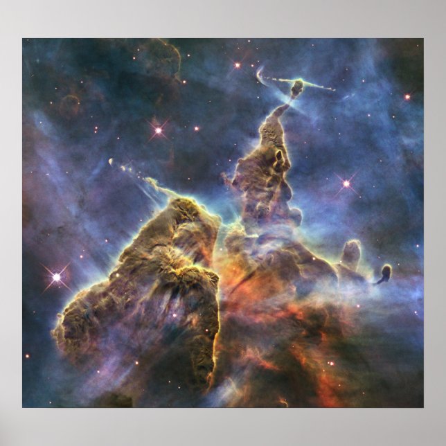 Hubble captures view of “Mystic Mountain” Poster (Front)
