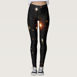 HUBBLE DEEP SPACE ASTROPHOTO LEGGINGS