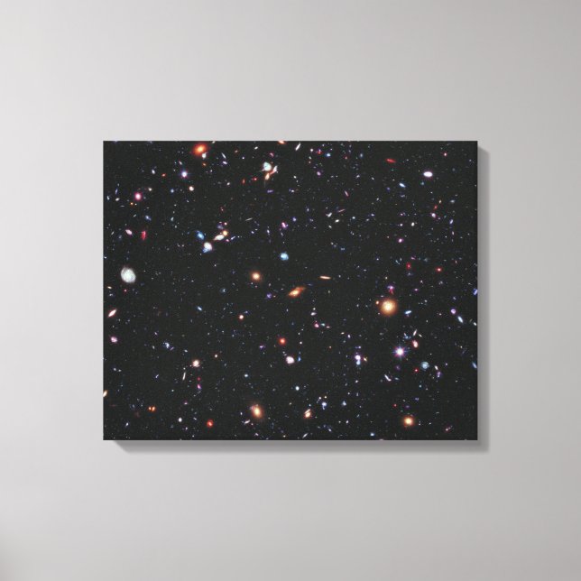 Hubble eXtreme Deep Field Canvas Print (Front)