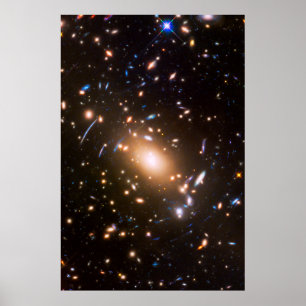 Hubble Frontier Field Poster