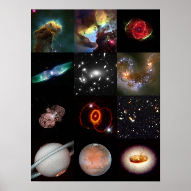 Hubble Hits - Best of Hubble Poster (Front)