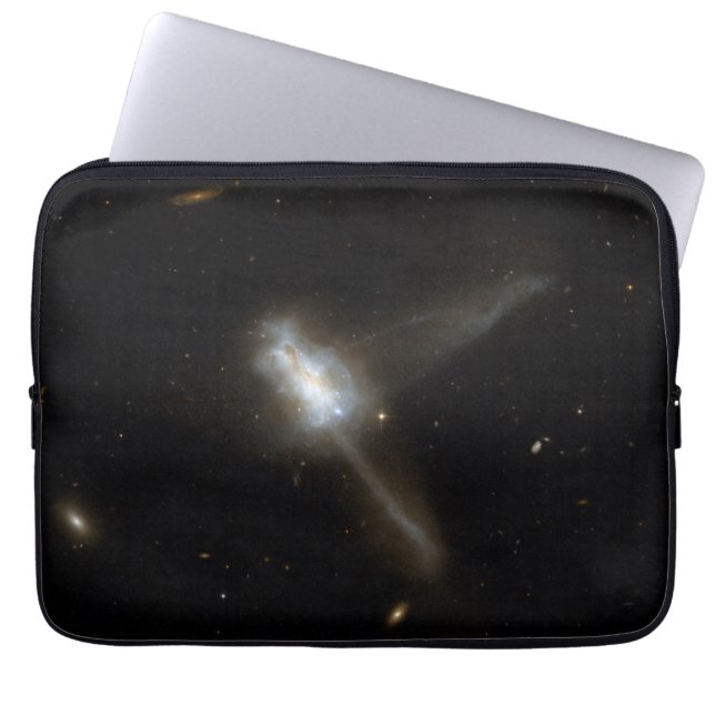Hubble Interacting Galaxy IC 883 Laptop Sleeve (Front)