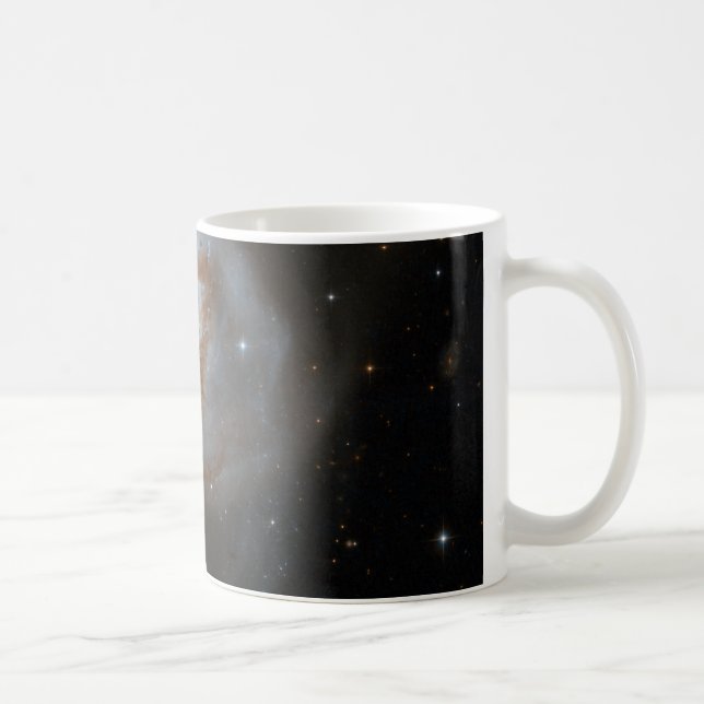 Hubble Interacting Galaxy NGC 3256 Coffee Mug (Right)