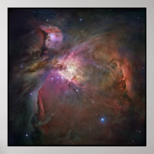 Hubble Orion Nebula Poster