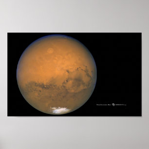 Hubble Photo Of Mars Poster