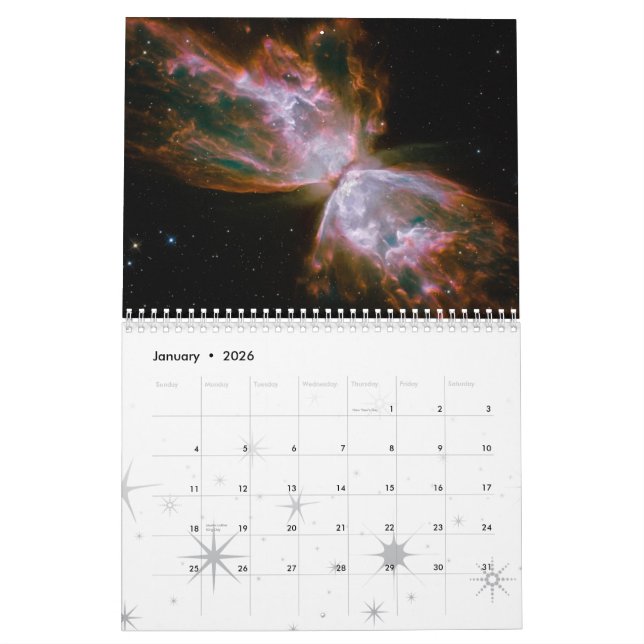 Hubble Space Telescope 2010 Calendar (Jan 2026)