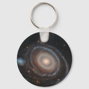 Hubble Space Telescope Bullseye Galaxy Key Ring