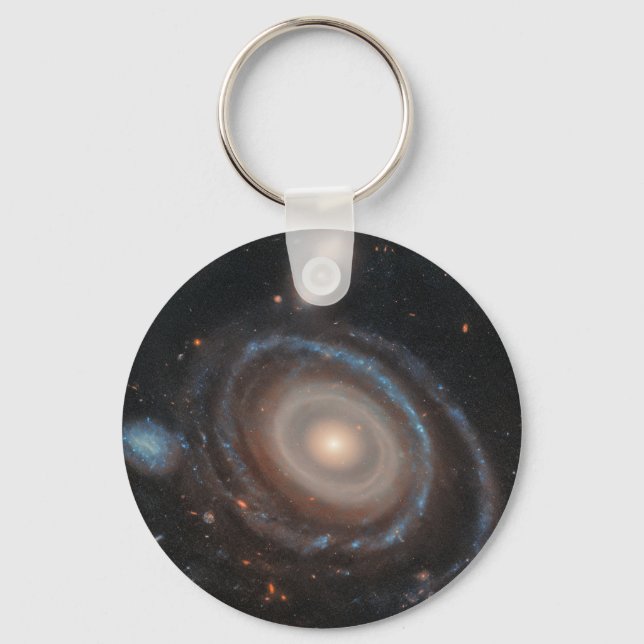 Hubble Space Telescope Bullseye Galaxy Key Ring (Front)
