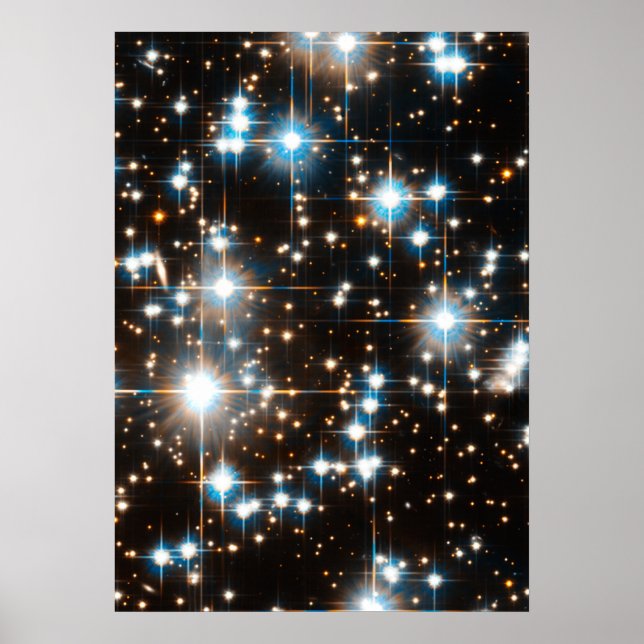 Hubble Space Telescope Image of Globular Cluster Poster (Front)