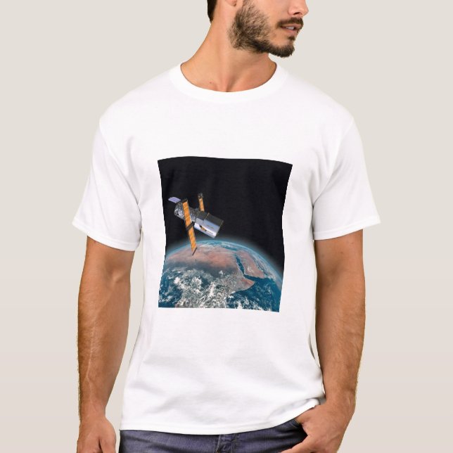 Hubble Space Telescope Mens Astronomy T-shirt (Front)
