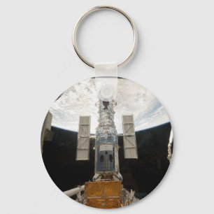 Hubble telescope key ring