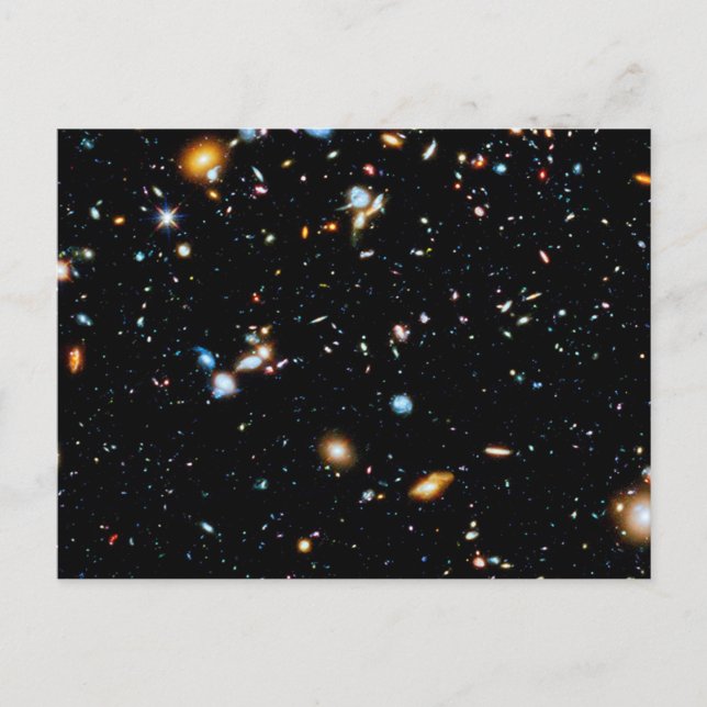 Hubble Ultra Deep Field Postcard (Front)