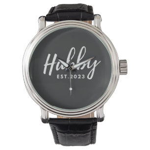 Hubby Est 2023 - groomsmen Watch