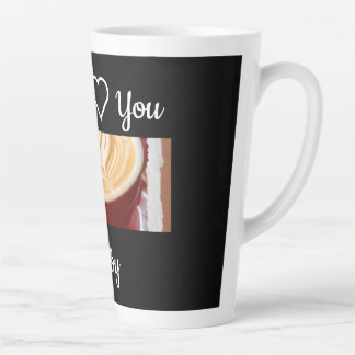 Hubby gift latte mug