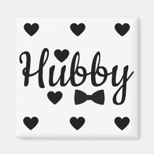 Hubby Matching Couple Magnet