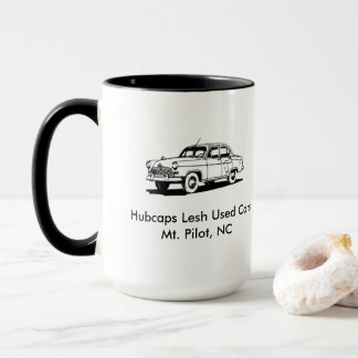 Hubcaps Lesh Used Cars Mug