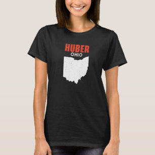 HUBER HEIGHTS Ohio USA State America Travel Ohioan T-Shirt