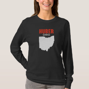 HUBER HEIGHTS Ohio USA State America Travel Ohioan T-Shirt