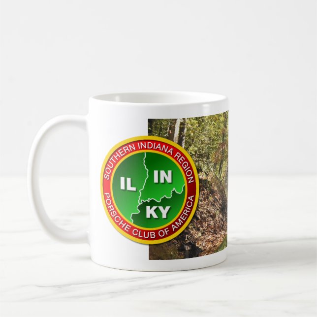 Huber Winery Drive Coffee Mug (Left)