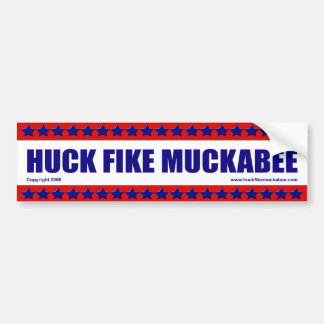 Huck Fike Muckabee Bumper Sticker