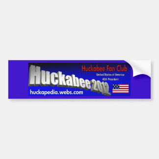 Huckabee 2012 Bumper Sticker