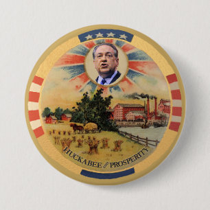 Huckabee and Prosperity 7.5 Cm Round Badge