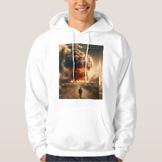 Huddy With Art of Exploring the Dynamics of Explos Hoodie