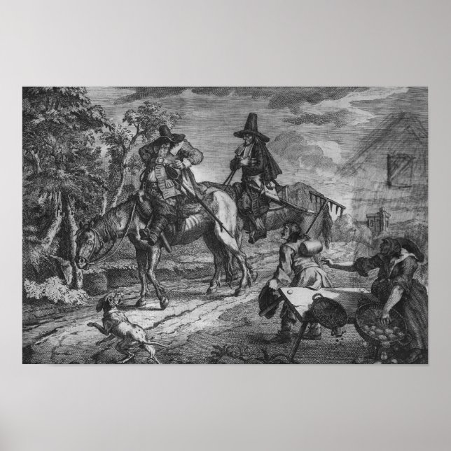 Hudibras Sallies Forth, Plate II Poster (Front)