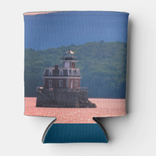 Hudson Athens Lighthouse - Hudson City Light, NY Can Cooler