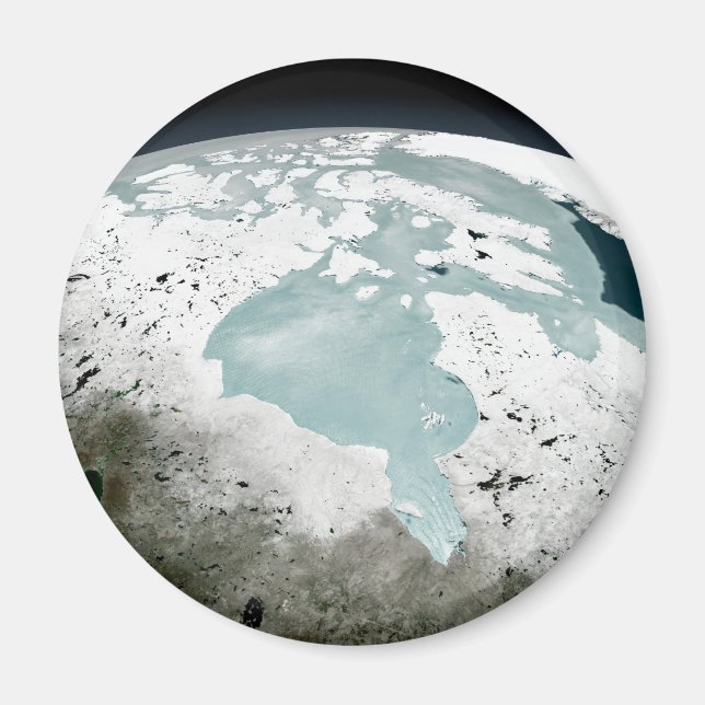 Hudson Bay Sea Ice On April 29, 2006. Magnet (Front)